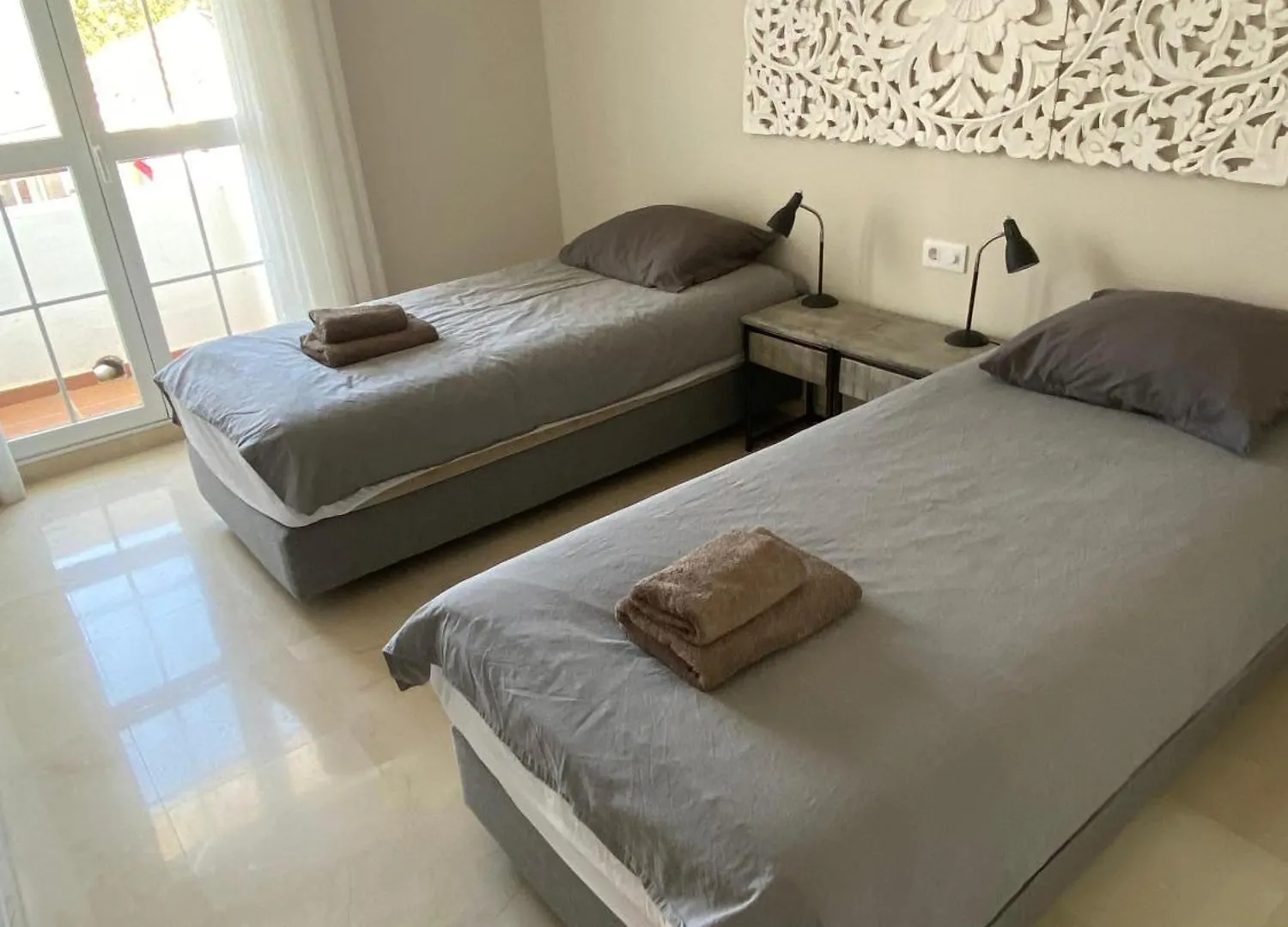 Apartament First Line Beach Beautiful And Bright Home Marbella Hiszpania